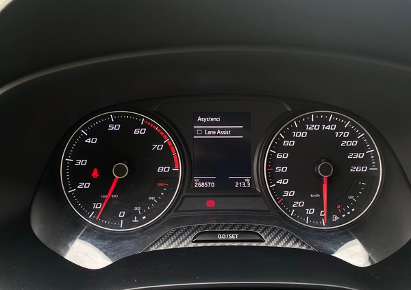 Seat Leon cena 39500 przebieg: 269000, rok produkcji 2016 z Łódź małe 529